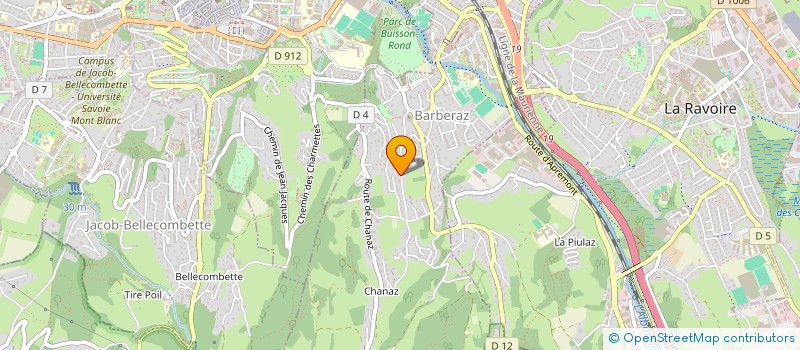 localisation de l'entreprise LES VIEILLES PIERRES  BARBERAZ