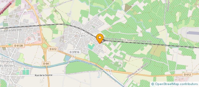 localisation de l'entreprise LES VIEILLES POMPES CERSOISES à CERS
