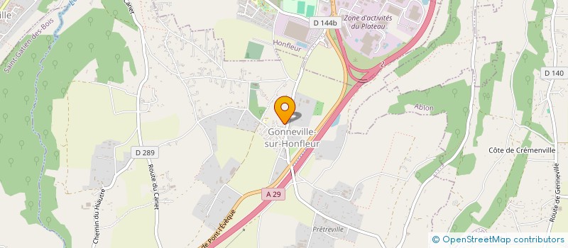 localisation de l'entreprise LES VIEILLES RENELLES  PENNEDEPIE