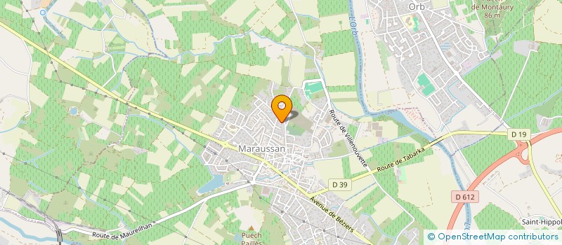 localisation de l'entreprise LES VIES DENSES  MARAUSSAN