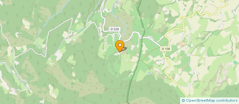localisation de l'entreprise LES VIEUX AMANDIERS à ROCHEBRUNE