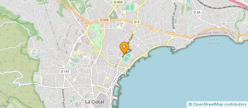 localisation de l'entreprise LES VIEUX CABOCHARDS  LA CIOTAT