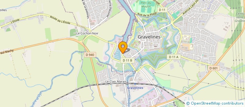 localisation de l'entreprise LES VIEUX GREEMENTS DES BANCS DE FLANDRE à GRAVELINES