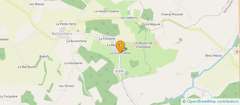 localisation de l'entreprise LES VIEUX HETRES à VIDAI