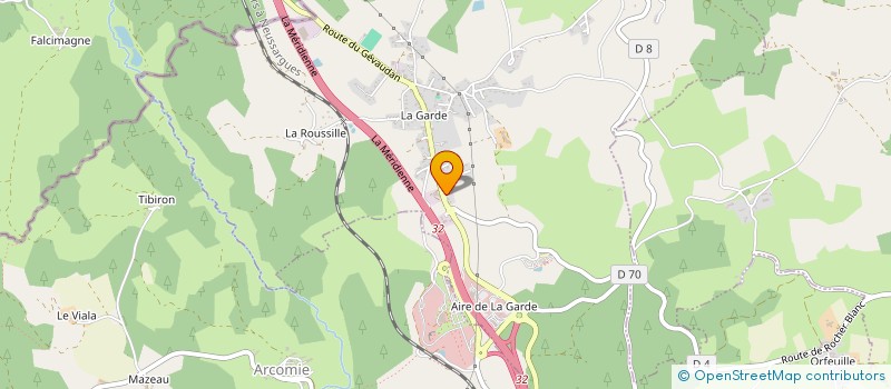 localisation de l'entreprise LES VIEUX VOLANTS DU GEVAUDAN  ALBARET-SAINTE-MARIE