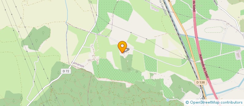 localisation de l'entreprise LES VIGNERONS DE BOIS REDON à LAMANON