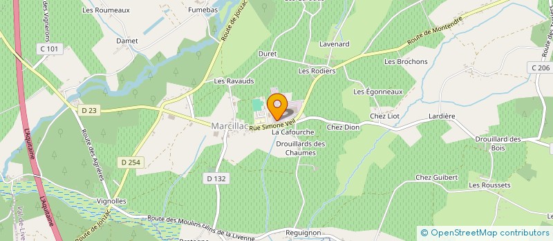 localisation de l'entreprise LES VIGNERONS DE TUTIAC à VAL-DE-LIVENNE