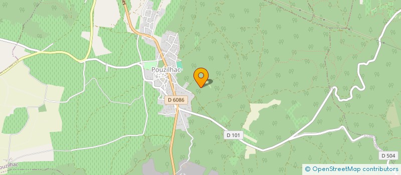 localisation de l'entreprise LES VIGNERONS DU SUD OUEST  POUZILHAC