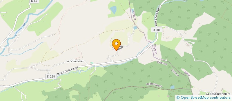 localisation de l'entreprise LES VIGNES  VALHERBASSE