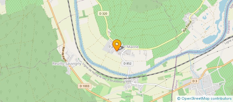 localisation de l'entreprise LES VIGNES DE JULCHALOU  PASSY-SUR-MARNE