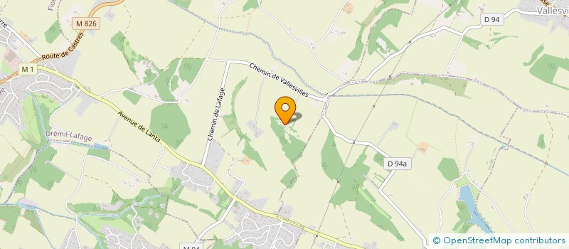 localisation de l'entreprise LES VIGNES DE PANAYRAC  DREMIL-LAFAGE