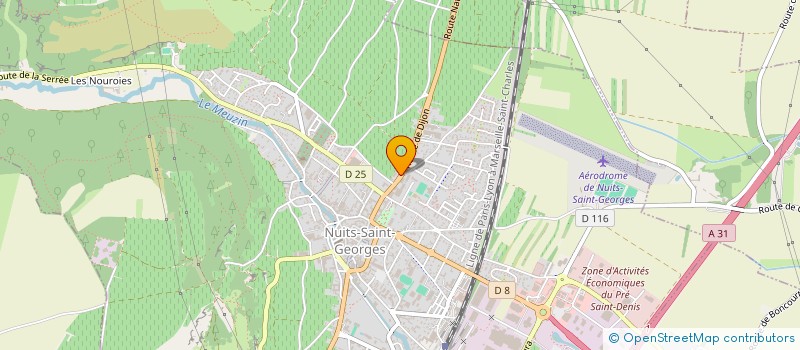 localisation de l'entreprise LES VIGNES DE ROBERT  PREMEAUX-PRISSEY