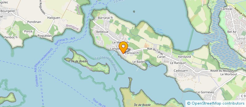 localisation de l'entreprise LES VIGNES DE VINDILIS  BANGOR