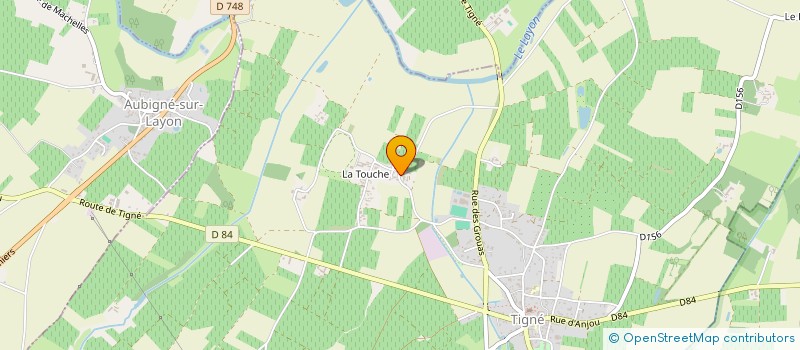 localisation de l'entreprise LES VIGNES DE YAVANNA à LYS-HAUT-LAYON