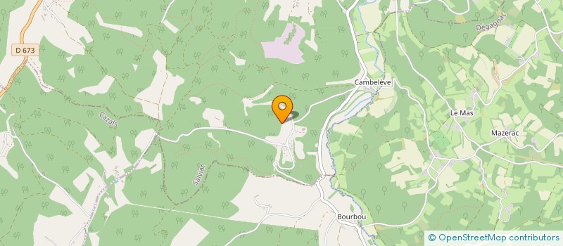 localisation de l'entreprise LES VIGNES LONGUES  DEGAGNAC