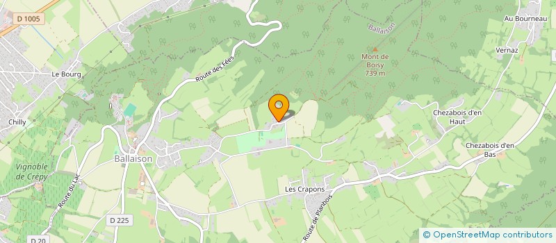 localisation de l'entreprise LES VIGNETTES  BALLAISON