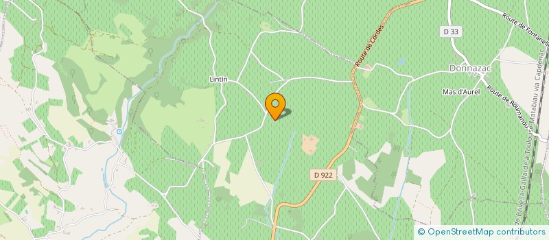 localisation de l'entreprise LES VIGNOBLES D'ADELAIDE  CAHUZAC-SUR-VERE