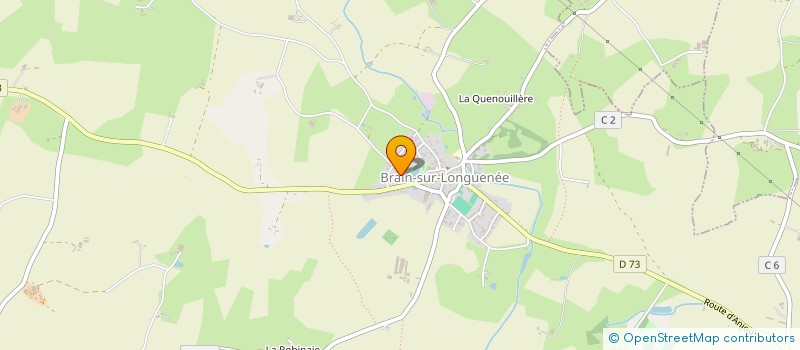 localisation de l'entreprise LES VIGNOBLES LIGERIENS à ERDRE-EN-ANJOU