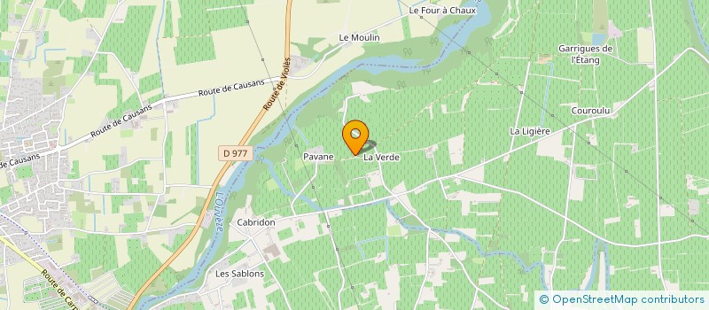 localisation de l'entreprise LES VIGNOBLES MOURRE à SARRIANS
