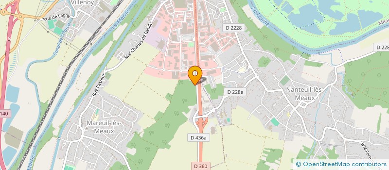 localisation de l'entreprise LES VIGNOLLES à MAREUIL-LES-MEAUX