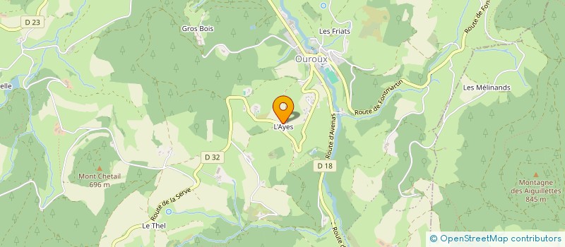 localisation de l'entreprise LES VIGNORANTS  DEUX-GROSNES