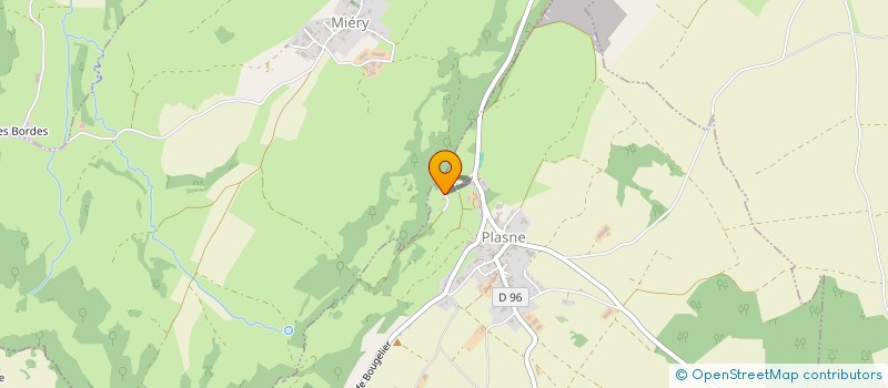 localisation de l'entreprise LES VIGNOTTES  ABERGEMENT-LE-PETIT