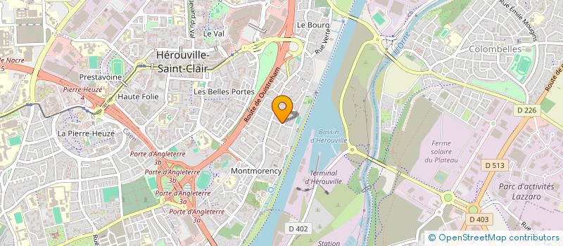 localisation de l'entreprise LES VIKINGS AN 911 à HEROUVILLE SAINT CLAIR