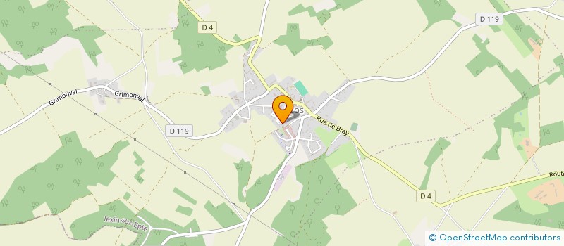 localisation de l'entreprise LES VIKINGS EN ACTION à VEXIN-SUR-EPTE