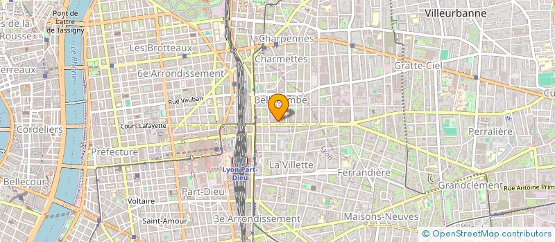 localisation de l'entreprise LES VILLAGEOIS à LYON