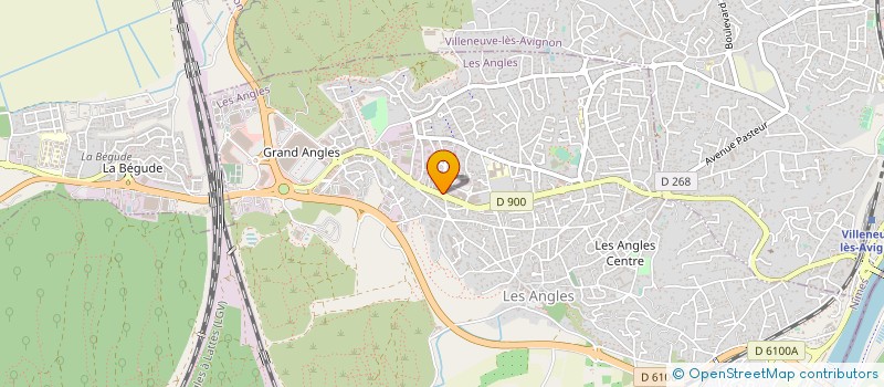 localisation de l'entreprise LES VILLAS ACACIA à LES ANGLES