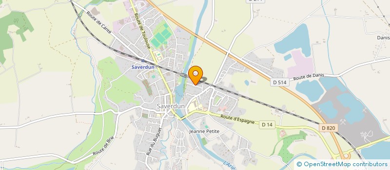 localisation de l'entreprise LES VILLAS D'OCCITANIE  BEZIERS