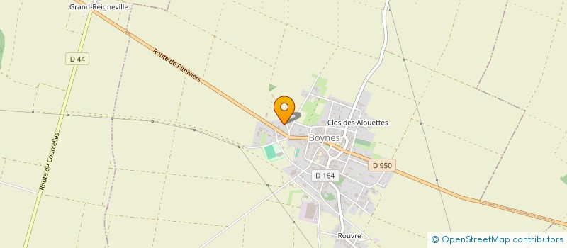 localisation de l'entreprise LES VILLAS D'OR à BOYNES