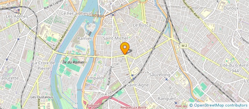 localisation de l'entreprise LES VILLAS DE LA MEDITERRANEE à TOULOUSE
