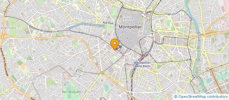localisation de l'entreprise LES VILLAS DE MALBOSC à MONTPELLIER