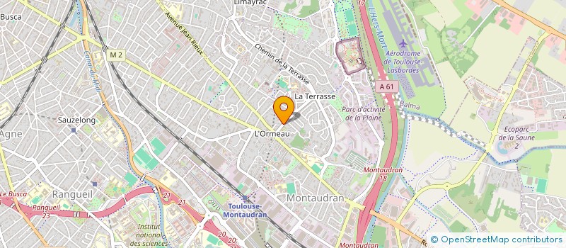 localisation de l'entreprise LES VILLAS DE VICTOR HUGO à TOULOUSE