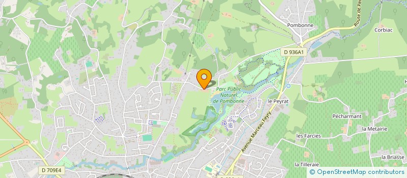 localisation de l'entreprise LES VILLAS DU GOLF à BERGERAC