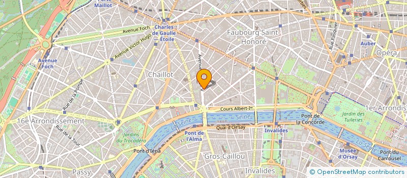 localisation de l'entreprise LES VILLAS DU PARC DE LA CROIX DES GARDE à PARIS