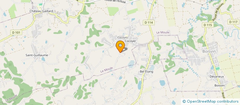 localisation de l'entreprise LES VILLAS L'INDIA à LE MOULE