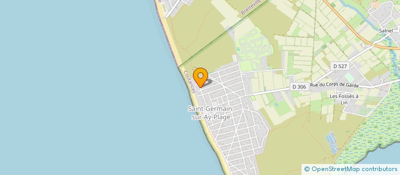 localisation de l'entreprise LES VILLAS MANOGA  SAINT-GERMAIN-SUR-AY