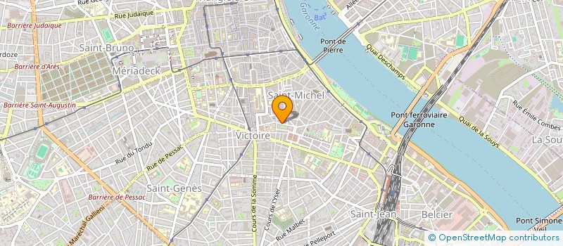 localisation de l'entreprise LES VILLAS PREVERT à BORDEAUX