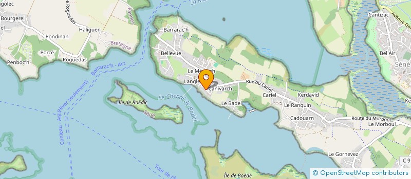 localisation de l'entreprise LES VINDILIS  BANGOR