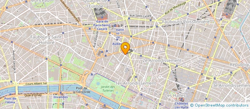 localisation de l'entreprise LES VINOSAURES à PARIS