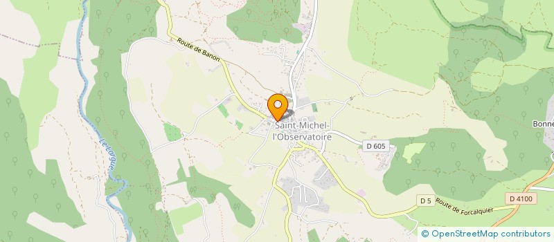 localisation de l'entreprise LES VINS A VIVRE  SAINT-MICHEL-L'OBSERVATOIRE