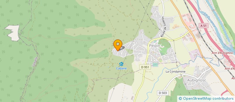 localisation de l'entreprise LES VINS DE FRANCE à PEIPIN