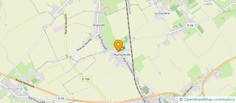 localisation de l'entreprise LES VINS ERDE SA  AMES