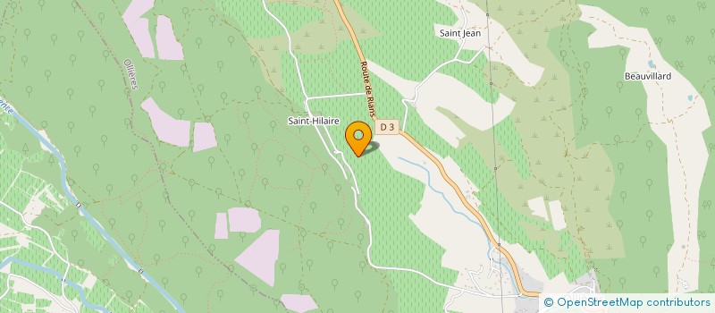 localisation de l'entreprise LES VINS MANZONI à OLLIERES