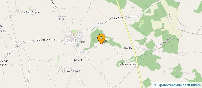 localisation de l'entreprise LES VINTAGE OLOGISTES à FOUQUEBRUNE