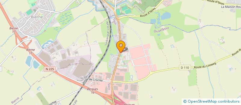 localisation de l'entreprise LES VIOLETTES  QUAEDYPRE