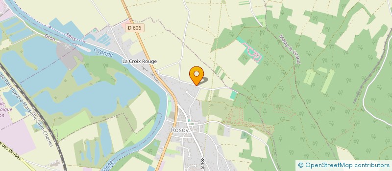 localisation de l'entreprise LES VIOLETTES  ROSOY