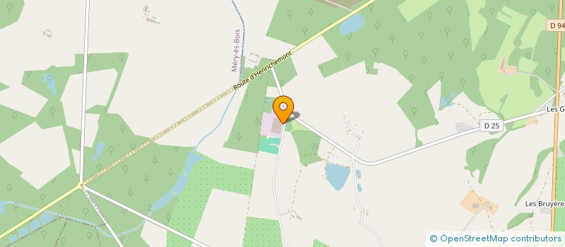 localisation de l'entreprise LES VIOLETTES  SAINT-PALAIS